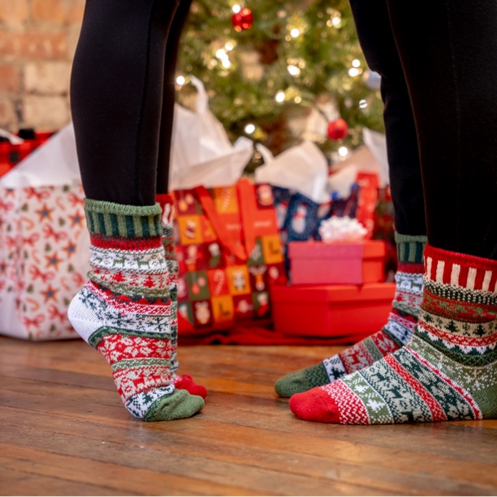 New🌟Soulmate-Yuletide Crew Socks